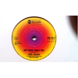 Eddie Holman (Hey There) Lonely Girl USED VINYL 7INCH 45 RPM REISSUE