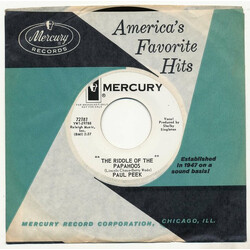 Paul Peek The Riddle Of The Papahoos USED VINYL 7INCH 45 RPM PROMO