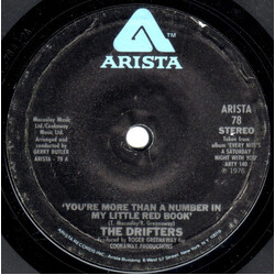 The Drifters You're More Than A Number In My Little Red Book USED VINYL 7INCH 45 RPM