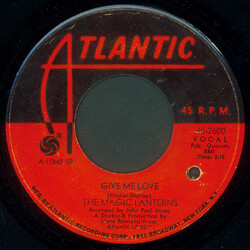 Magic Lanterns Give Me Love / Biding My Time USED VINYL 7INCH 45 RPM