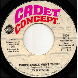 Liv Maessen Knock Knock Who's There / Just A Little Lovin' USED VINYL 7INCH 45 RPM SINGLE STYRENE