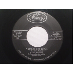 Carl Maduri A Girl In Her Teens / How Do I Love You USED VINYL 7INCH 45 RPM SINGLE