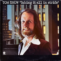 Tom Snow Taking It All In Stride Vinyl LP USED