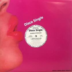 Barbra Streisand Night Of My Life USED VINYL 12INCH PROMO