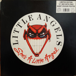 Little Angels She's A Little Angel USED VINYL 12INCH 45 RPM SINGLE LIMITED EDITION NUMBERED