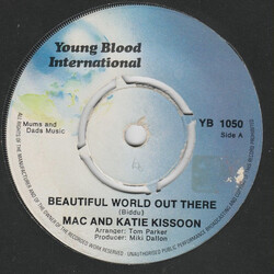 Mac And Katie Kissoon Beautiful World Out There Vinyl 7" USED