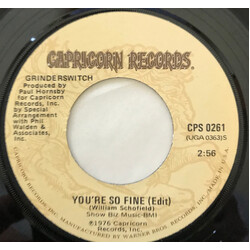 Grinderswitch You're So Fine / Nobody Can USED VINYL 7INCH 45 RPM SINGLE