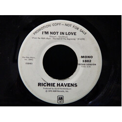 Richie Havens I'm Not In Love USED VINYL 7INCH 45 RPM SINGLE PROMO