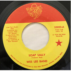The Wes Lee Band Soap Sally / Stage Door Queen USED VINYL 7INCH 45 RPM