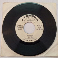Ric Mango Navajo Joe USED VINYL 7INCH 45 RPM PROMO STEREO MONO