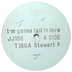 Tinga Stewart I'm Gonna Fall In Love USED VINYL 12INCH 45 RPM WHITE LABEL
