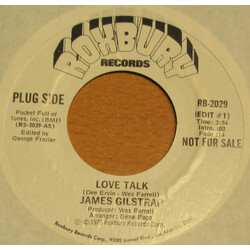 Jim Gilstrap Love Talk USED VINYL 7INCH 45 RPM PROMO