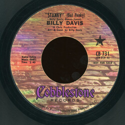 Billy Davis (9) Stanky (Get Funky) USED VINYL 7INCH 45 RPM PROMO STYRENE