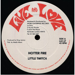 Little Twitch / Gregory Peck Hotter Fire / Mad Man & Coal Man USED VINYL 12INCH 45 RPM