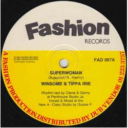 Winsome / Tippa Irie Superwoman USED VINYL 12INCH 45 RPM