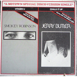 Smokey Robinson / Jerry Butler Vitamin U / Chalk It Up USED VINYL 12INCH 33 S RPM
