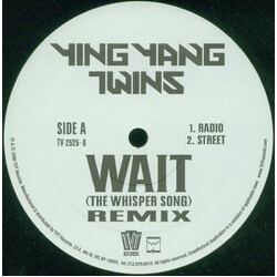 Ying Yang Twins Wait (The Whisper Song) (Remix) Vinyl 12" USED
