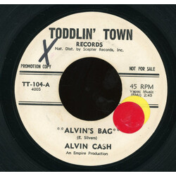 Alvin Cash Alvin's Bag USED VINYL 7INCH 45 RPM PROMO