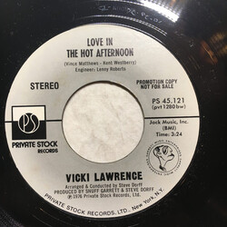 Vicki Lawrence Love In The Hot Afternoon USED VINYL 7INCH 45 RPM PROMO STEREO MONO