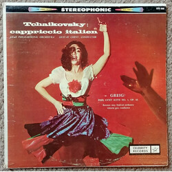 Pyotr Ilyich Tchaikovsky / Edvard Grieg Cappriccio Italien / Peer Gynt Suite No. 1, Op. 46 Vinyl LP USED