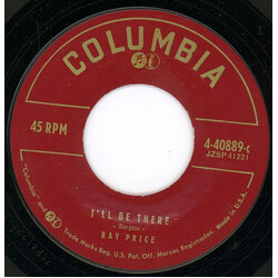 Ray Price I'll Be There / Please Don't Leave Me USED VINYL 7INCH 45 RPM SINGLE