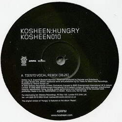 Kosheen Hungry USED VINYL 12INCH 45 RPM PROMO