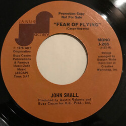 John Small (2) Fear Of Flying USED VINYL 7INCH 45 RPM PROMO STEREO MONO
