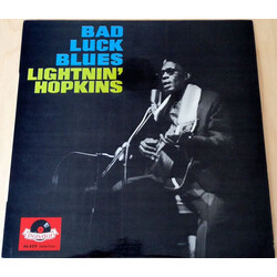 Lightnin' Hopkins Bad Luck Blues Vinyl LP USED