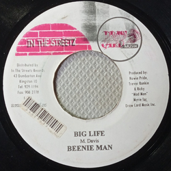 Beenie Man Big Life USED VINYL 7INCH 45 RPM