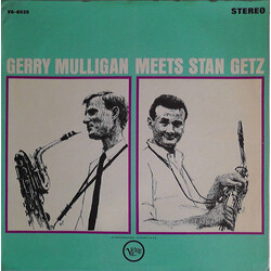 Stan Getz / Gerry Mulligan Gerry Mulligan Meets Stan Getz Vinyl LP USED