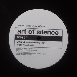 Art Of Silence West 4 USED VINYL 12INCH PROMO