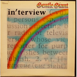 Gentle Giant Interview Vinyl LP USED