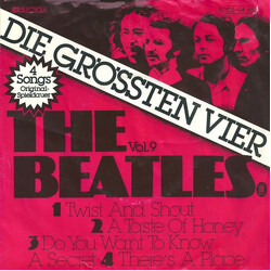 The Beatles Die Grössten Vier Vol. 9 Vinyl 7" USED