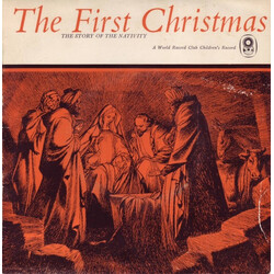 Edith Evans The First Christmas - The Story Of The Nativity USED VINYL 7INCH 45 RPM EP CLUB EDITION REISSUE MONO