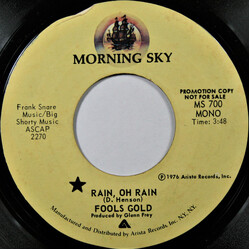 Fools Gold Rain, Oh Rain USED VINYL 7INCH 45 RPM PROMO STYRENE STEREO MONO