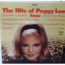 Peggy Lee The Hits Of Peggy Lee Vinyl LP USED