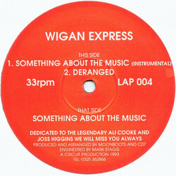 Wigan Express Something About The Music USED VINYL 12INCH 33 S RPM