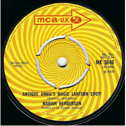 Marian Henderson Antique Annie's Magic Lantern Show USED VINYL 7INCH 45 RPM