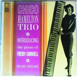 The Chico Hamilton Trio Introducing The Piano Of Freddy Gambrell Vinyl LP USED