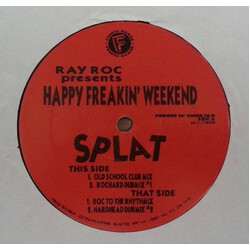Ray Roc Checo Happy Freakin Weekend USED VINYL 12INCH