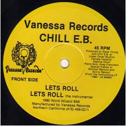 Chill E. B. Lets Roll USED VINYL 12INCH 45 RPM