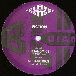 Fiction Organomics USED VINYL 12INCH PROMO