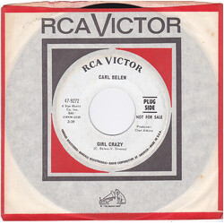 Carl Belew Girl Crazy / Turnabout USED VINYL 7INCH 45 RPM PROMO