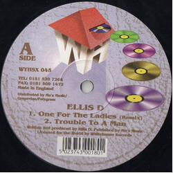Ellis Dee Once Again For The Ladies EP USED VINYL 12INCH 33 S RPM EP