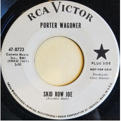 Porter Wagoner Skid Row Joe / Love Your Neighbor USED VINYL 7INCH 45 RPM SINGLE PROMO