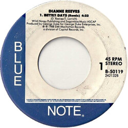 Dianne Reeves Better Days (Remix) USED VINYL 7INCH SINGLE
