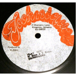 The Techniques / Super Cat (2) / Brok Back Play Girl / Mr. Walker USED VINYL 12INCH 45 RPM SINGLE