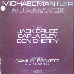 Michael Mantler No Answer Vinyl LP USED