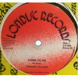 Tyrone Taylor Come To Me USED VINYL 12INCH 45 RPM