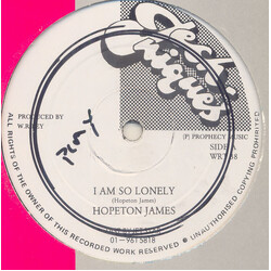 Hopeton James I Am So Lonely USED VINYL 12INCH 45 RPM